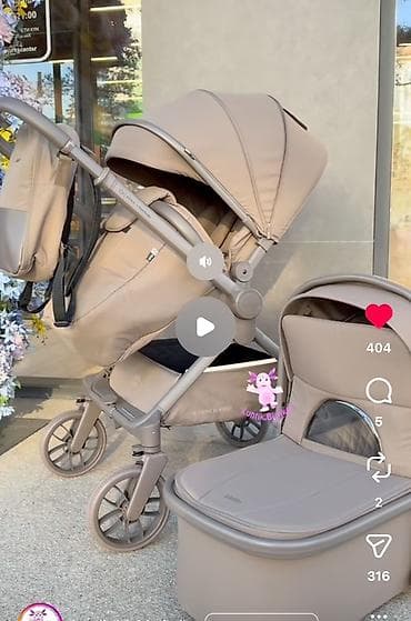 ✨ Продаётся коляска Kidilo 901 (2 в 1) ✨ Цвет : COFFEE Идеальная lalafo.kg да ✨ Продаётся коляска Kidilo 901 (2 в 1) ✨ Цвет : COFFEE Идеальная