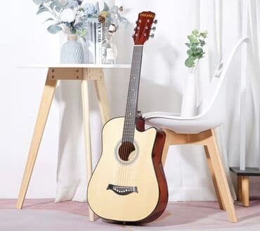 укулеле бишкек купить: Гитара Акустическая 38й размер, с наклейками и чехлом в комплекте! — 2