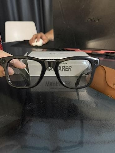 blend group: Умные очки 1го поколения Ray-Ban Stories Wayfarer (черные) - Форма — 1