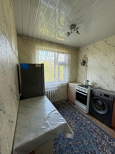 2 комнатная квартира в оше: 2 комнаты, С мебелью полностью — 3