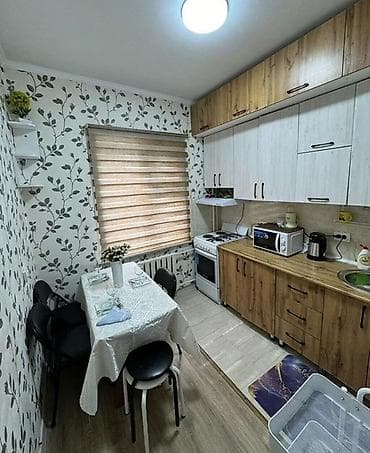 обмен на кв: 3 комнаты, Улан мкр Риэлтор, Семейным, С мебелью полностью — 5