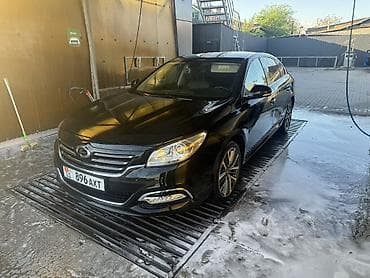 Продажа авто: GAC Trumpchi GA5 (емблема GAC), черный седан бизнес-класса. Кузов и — 8