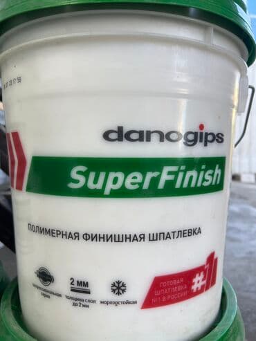 отделочные материалы: Super Finish – готовая к применению финишная пастообразная полимерная — 1