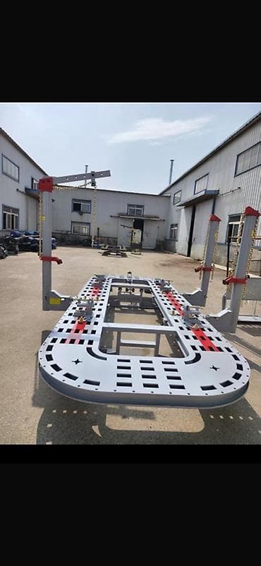 Авто тейлөө жабдуулары: Стапель для кузовного ремонта автомобилей - Платформа с перфорацией — 1