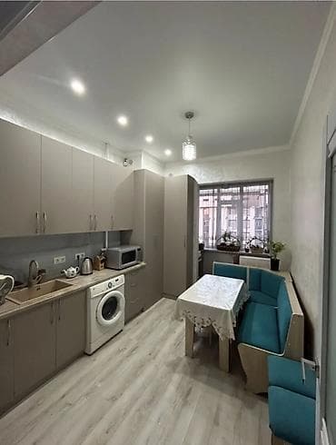 binar: 2 комнаты, 62 м², Джал мкр (в т.ч. Верхний, Нижний, Средний) Элитка, 13 этаж, Евроремонт — 1