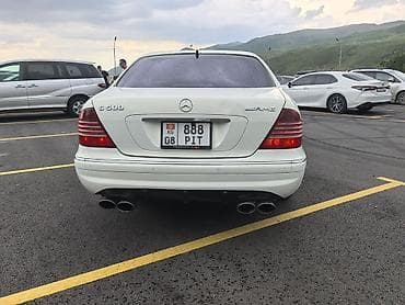 глушитель на опель зафира а: Mercedes-Benz S-Class: 2002 г., 5 л, Автомат, Бензин, Седан — 3