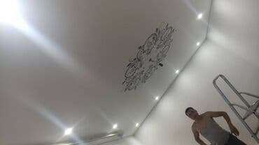 мастер натяжных потолков: Натяжной потолок Глянцевое, Матовое, 3D потолки Гарантия, Бесплатная консультация, Бесплатный замер — 24