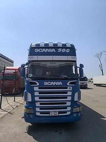 r20 prado: Тягач, Scania, 2000 г., Тентованный — 2