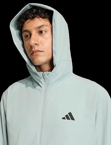 Эркектер кийими: Эркектердин толстовкасы, M, Adidas, Жаңы, түсү - Боз, Өзү алып кетүү — 6
