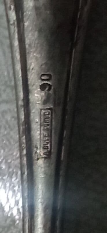 коне корсе: Столовая вилка /A.BUFE & SOHNE. 90/ с классическим узором — 2