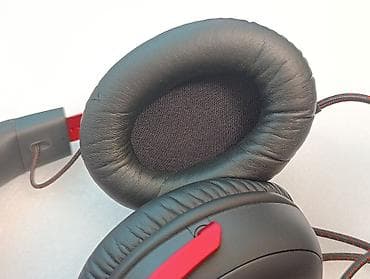 колонки и динамики: Проводные гарнитуры, HyperX, Б/у, цвет - Черный — 4