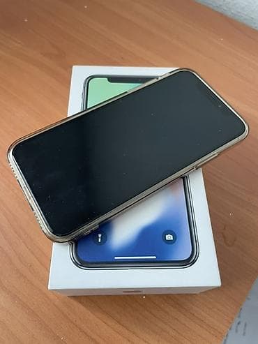 apple x: IPhone X, 256 ГБ, Серебристый, Коробка — 1