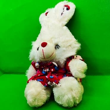 пушистая мягкая игрушка: Заяц игрушка мягкая🐰 Отличный подарок для девушки и девочки под — 2