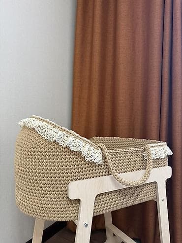 Үй жана бакча: Люлька, Жаңы, Бешик, Жыгач, түсү - Саргыч боз, Өзү алып кетүү, Акылуу жеткирүү — 5