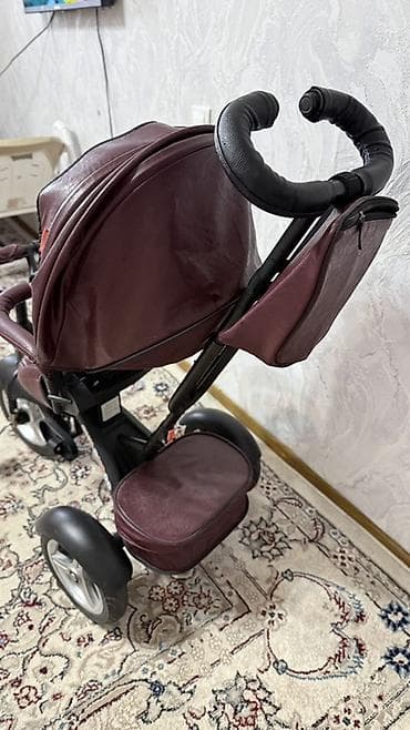 2 3 года: Детский трехколесный велосипед‑коляска с родительской ручкой - Цвет — 3