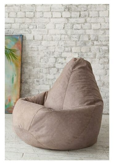 кресло мешок бишкек: Бинбэг, Новый, Бесплатная доставка, Самовывоз, цвет - Бежевый — 6