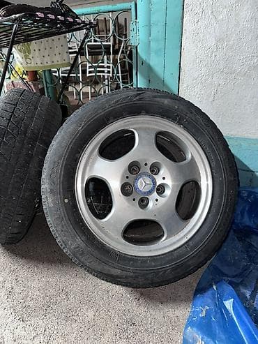 Транспорт: Комплект из 4 колёс для Mercedes-Benz. Состав: - Литые диски 16" — 1