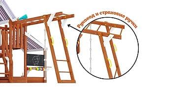 Детский транспорт: 🔥 Детская площадка Savushka TooSun-9 | Горка + качели + песочница — 7