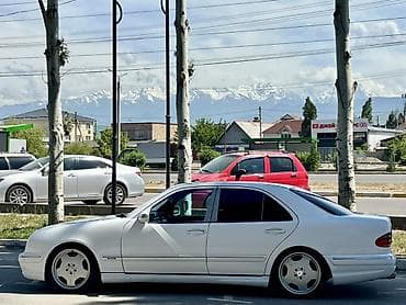 машинка б у: Mercedes-Benz E-класс AMG: 2001 г., 5.5 л, Автомат, Бензин, Седан — 6