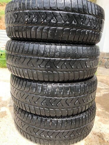 авто ру шины и диски б у: Шины 215 / 60 / R 16, Всесезонная, Б/у, Комплект, Легковые, Италия, Pirelli — 3