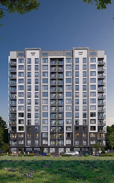 2комнаты: 1 комната, 77 м² — 4
