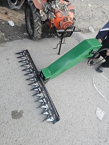 Мотоблоктор үчүн чөп чапкычтар: Навесная сегментная косилка для мотоблока - Тип: навесное — 3