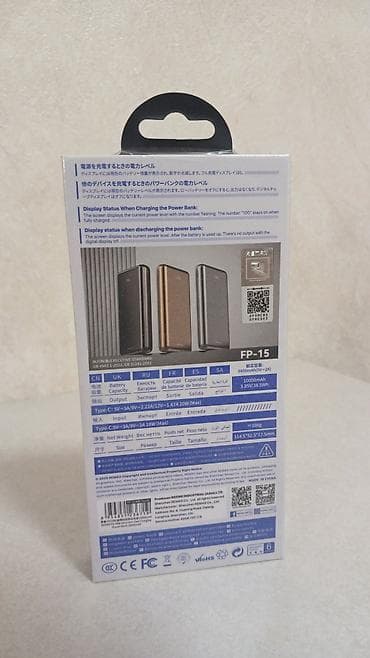 повербанк для айфона: Повербанк Remax FP-15 - Емкость: 10000 мА·ч (3.85V/38.5Wh) - — 2