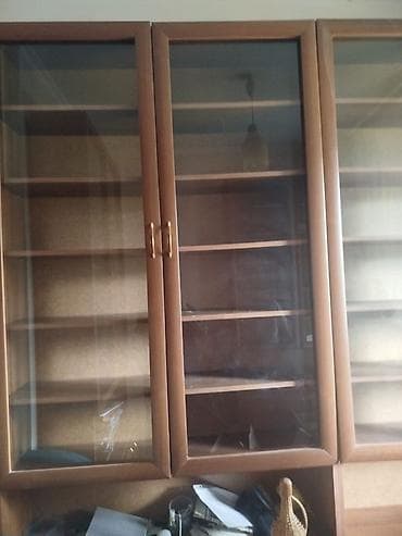 solutions third edition: Стенка-шкаф, Тип стенки-шкафа: Другой тип шкафа-стенки, Для зала, Б/у, Особенности: Для хранения посуды — 3