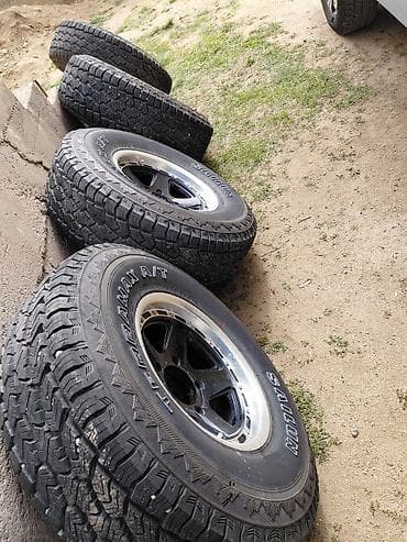 150 хтз: Колеса в сборе 285 / 75 / R 16, Всесезонная, Б/у, Комплект, Внедорожные (АТ/МТ), Литые, отверстий - 5 — 1