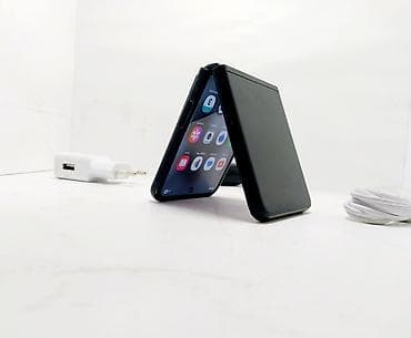 адаптер: Samsung Galaxy Z Flip 3, Б/у, 128 ГБ, цвет - Черный, 1 SIM, 2 SIM, eSIM — 7