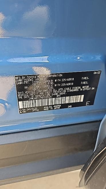 tesla 3: Toyota RAV4: 2022 г., 2.5 л, Автомат, Гибрид, Кроссовер — 8