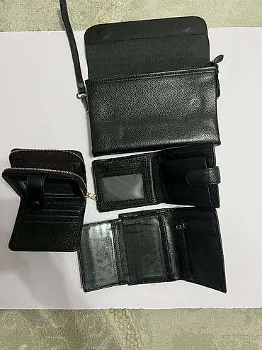 сумка кошелек: 1 Клатч
3 кошельки 
2000 сом — 2