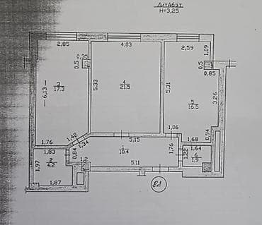 2 8: 2 комнаты, 71 м², Элитка, 6 этаж, Евроремонт — 9