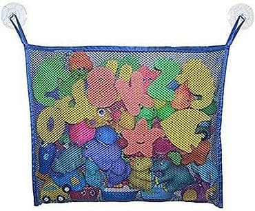 Детская сетка для хранения игрушек, сетка - органайзер для ванной