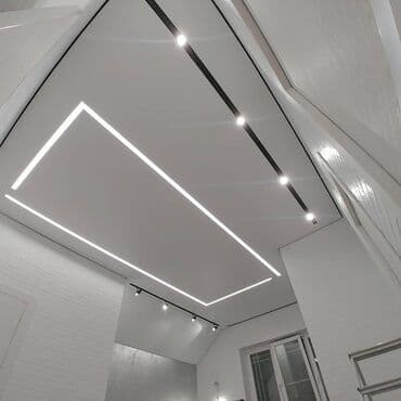 потолок гипсокартон: Натяжной потолок Глянцевое, Матовое, 3D потолки Монтаж, Гарантия, Демонтаж — 2