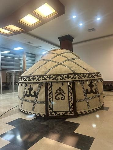 Аренда юрты, Каркас Деревянный, 65 баш, Казан, Посуда, С полом