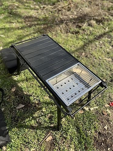 модульный дос: Портативная походная кухня 2-в-1: стол + газовая горелка + — 4