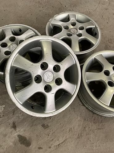 Литые Диски R 14 Toyota, Комплект, отверстий - 5, Б/у