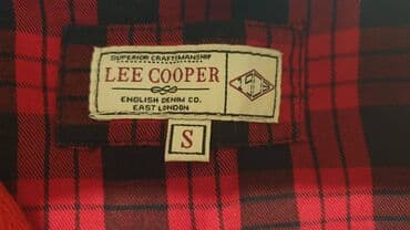 Рубашки: Рубашка фланелевая Lee Cooper, оригинал, размер S б/у в отличном — 3