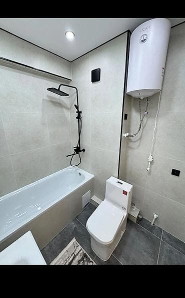 Квартиры: 1 комната, 41 м², Пишпек Элитка, 5 этаж, Дизайнерский ремонт — 7