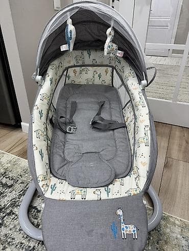 Мебель: Качалка-люлька Mastela 3-в-1 Deluxe Multi-Functional Bouncer - — 3