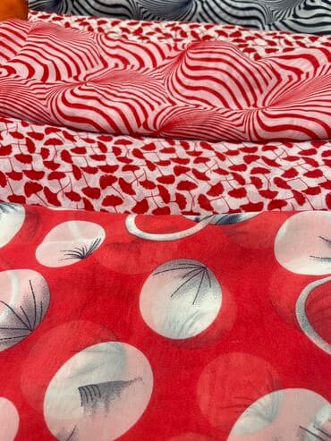 оборудование для сублимации на ткани: Продаю отрезы тканей по 2; 3;3,5 метра отрез. Шифон, креп . за отрез — 2