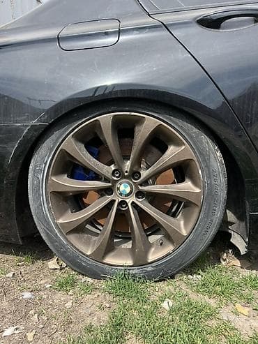19: Литые диски BMW с шиной (комплектность по фото) - Оригинальный дизайн — 1