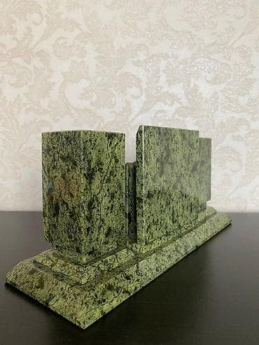 Кеңсе буюмдары: Органайзер оригинальной формы, выполненн из натурального камня — 8