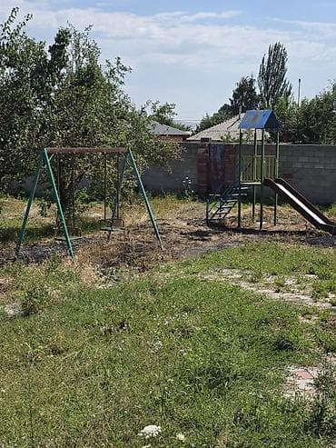 Детская уличная площадка (комплект) Состав: - Металлические качели на — 1