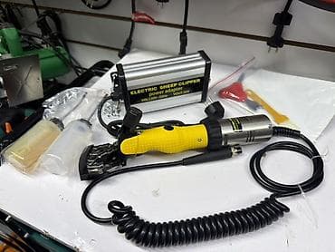 Электрическая машинка для стрижки овец с блоком питания Комплект: -