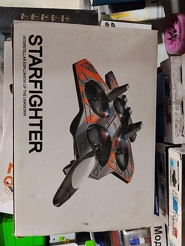 Игровой радиоуправляемый дрон-самолет Starfighter. Особенности: -