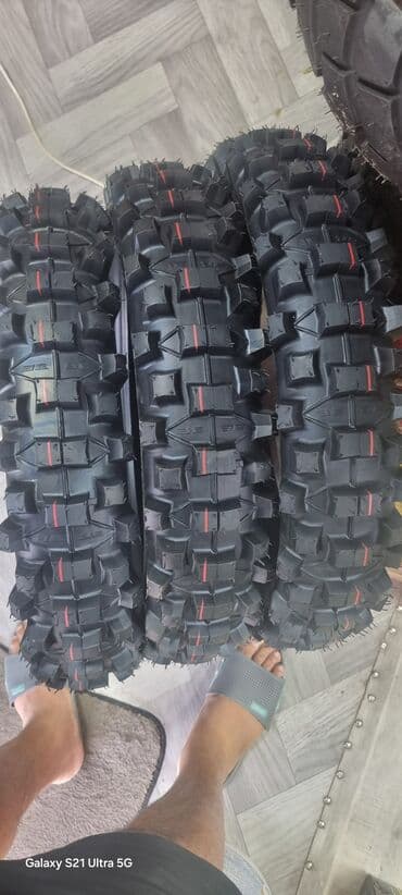 Шиналар: Мотошина эндуро/кросс 120/90‑18 - Назначение: задняя покрышка для — 6