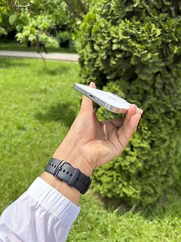 iphone 12 pro max ош: IPhone 16 Pro Max, Новый, 256 ГБ, Белый, Зарядное устройство, Защитное стекло, Чехол, В рассрочку, 100 % — 6
