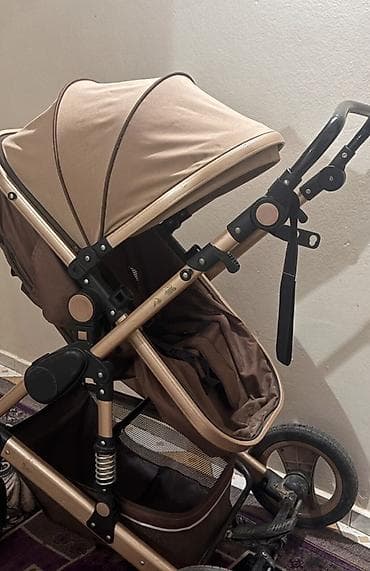 коляски трансформер: Детская коляска-трансформер 2-в-1 (люлька/прогулочный блок) — 4